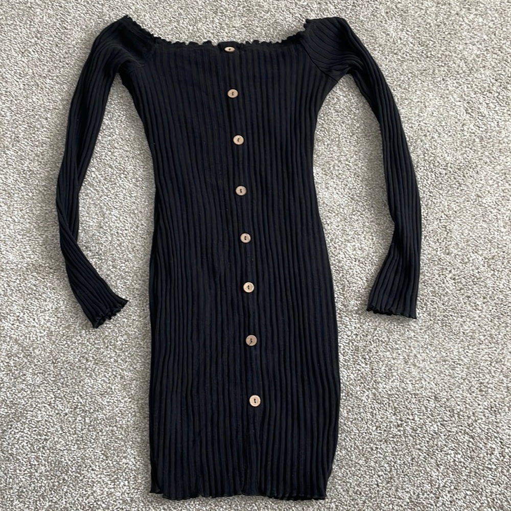 Black Fashion nova dress